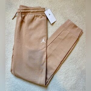 Nike Jordan Tan Sweatpants, Joggers, NWT, Youth XL